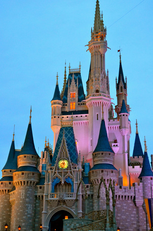 Cinderella Castle-Magic Kingdom-Yellow Shoe Travel